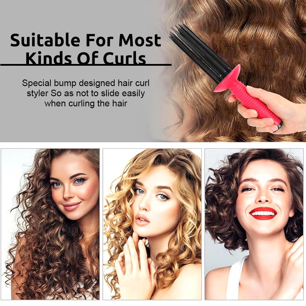 MAYCREATE Curly Hair Styler Tool for Hair Dryer, Rollers for Curling Hair, Curling Roll Comb for Curly Hair, Air Volume Curl Rolling Comb, Anti scalding Curly Hair Styling Tool for Hair Dryer MAYCREATE Curly Hair Styler Tool for Hair Dryer, Rollers for Curling Hair, Curling Roll Comb for Curly Hair, Air Volume Curl Rolling Comb, Anti scalding Curly Hair Styling Tool for Hair Dryer